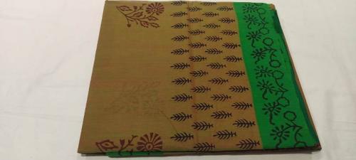 SALEM BLOCK PRINT COTTON SAREES